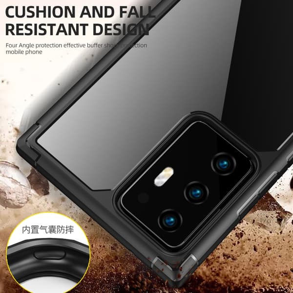 Hard Acrylic Skal Till Samsung Galaxy Note 20 Ultra - Svart