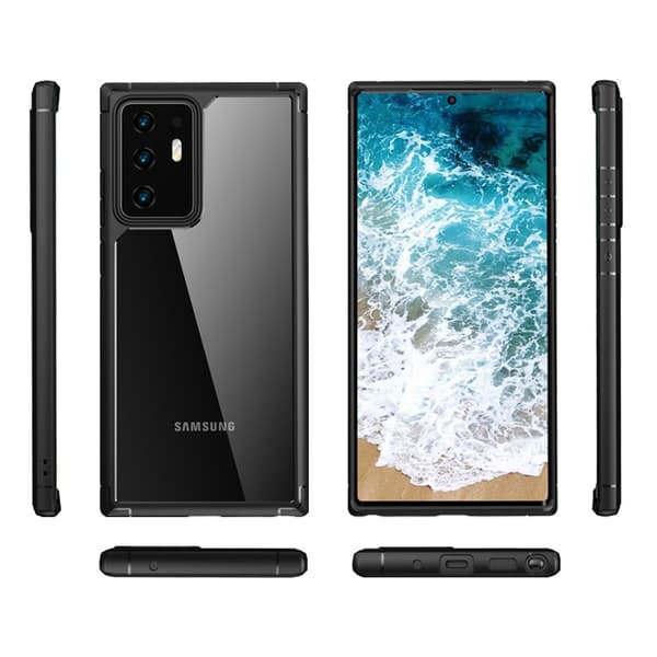 Hard Acrylic Skal Till Samsung Galaxy Note 20 Ultra - Svart