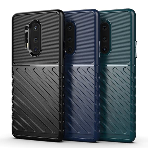 Thunder Twill Texture Skal OnePlus 8 Pro - Blå