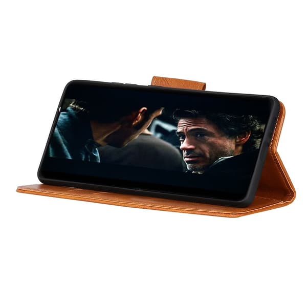 Plånboksfodral Google Pixel 5 - Brun