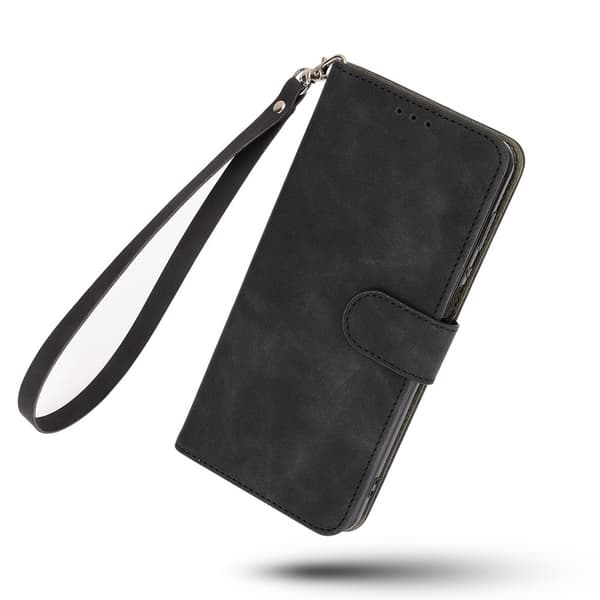 Skin Touch plånboksfodral till Oneplus 8T - Svart