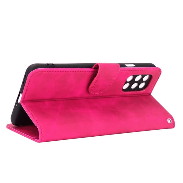 Skin Touch plånboksfodral till Oneplus 8T - Magenta