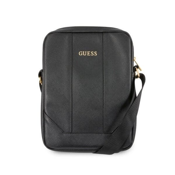 Guess Saffiano fodral 10" - Svart
