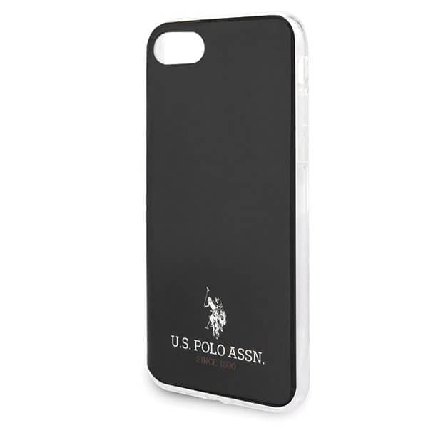 U.S. Polo Assn. Shiny iPhone 7/8/SE 2020 Skal Svart