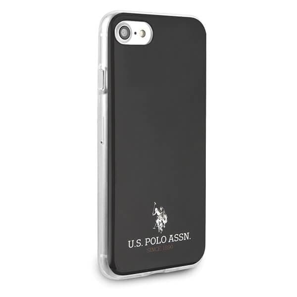 U.S. Polo Assn. Shiny iPhone 7/8/SE 2020 Skal Svart