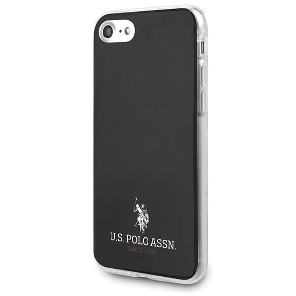 U.S. Polo Assn. Shiny iPhone 7/8/SE 2020 Skal Svart