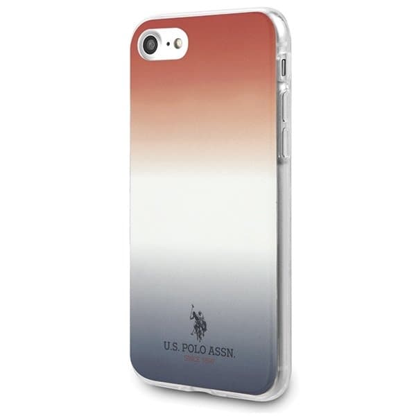 U.S. Polo Assn. Gradient Pattern Collection iPhone 7/8/SE 20 Röd