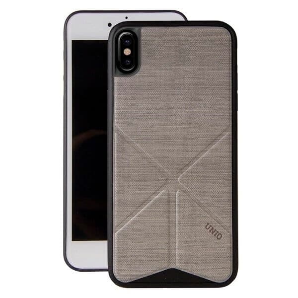 UNIQ Transforma Ligne skal iPhone X/Xs ash Grå