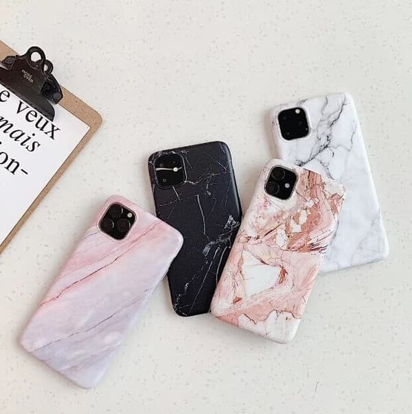 Wozinsky Marble skal Xiaomi Mi 10 Lite Svart