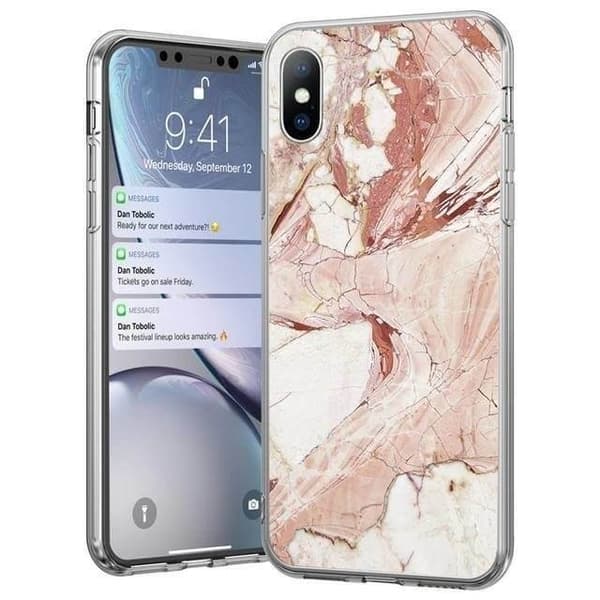 Wozinsky Marble skal Xiaomi Mi 10 Lite Rosa
