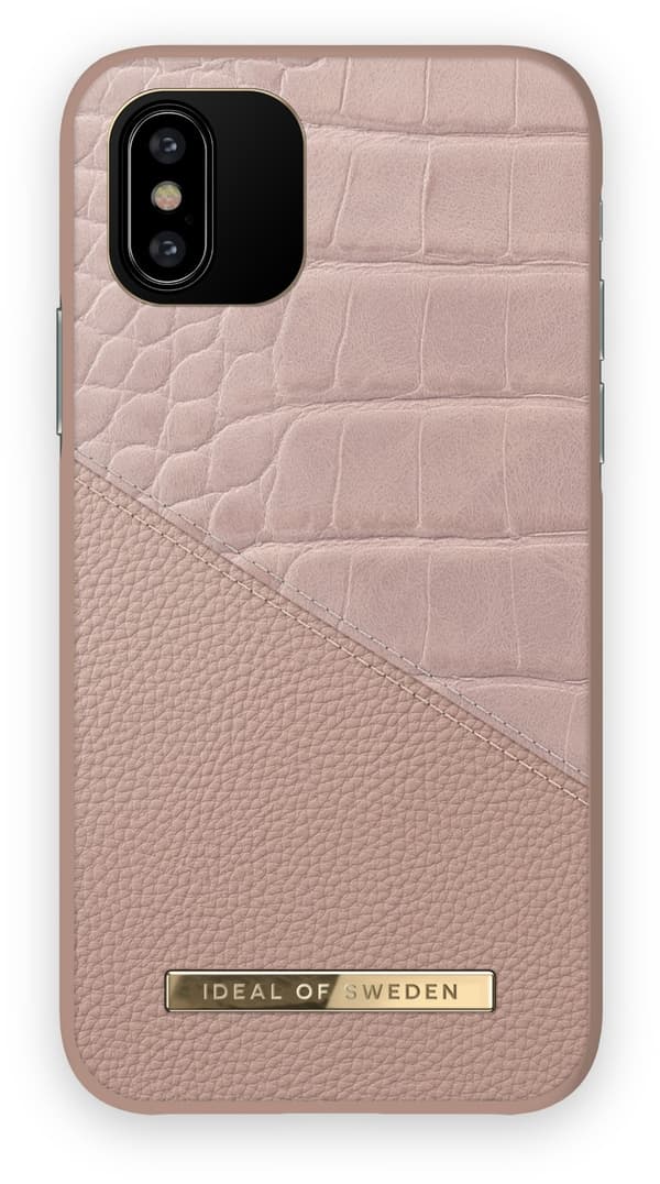 iDeal Fashion Skal iPhone X/XS/11 Pro - Rose Smoke Croco