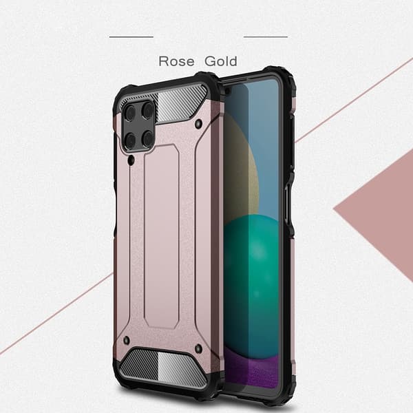 Tough Armor Mobilskal Galaxy A22 4G - Rose Gold