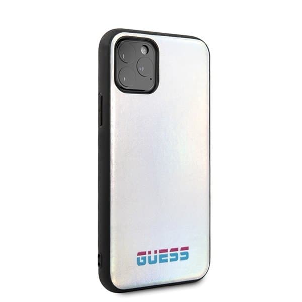 Guess Skal iPhone 11 Pro Iridescent - Silver