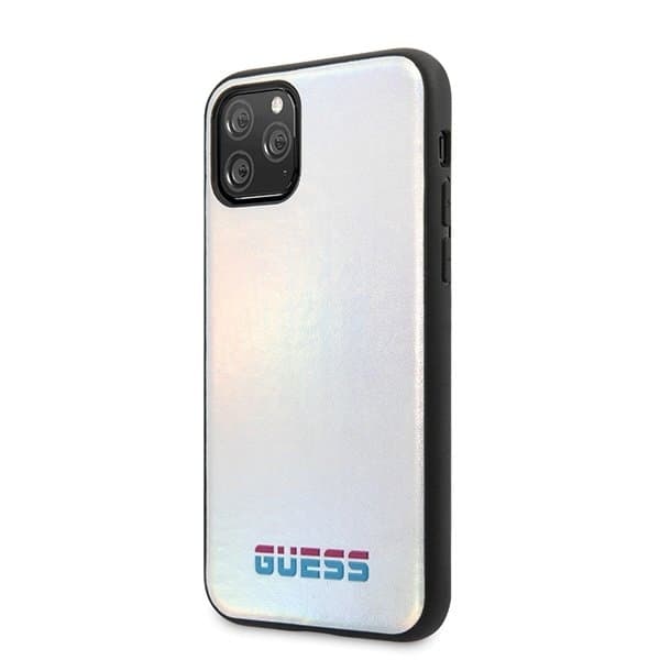 Guess Skal iPhone 11 Pro Iridescent - Silver