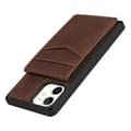 Miniatyrbild 5 av 11: Skal med Kortplatser till iPhone 11 - Brun