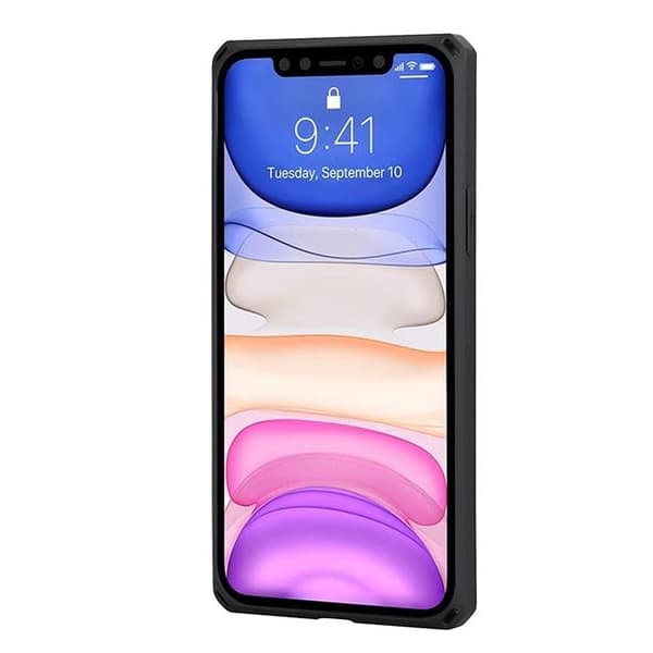 Skal med Kortplatser till iPhone 11 - Brun