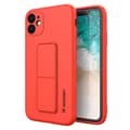 Miniatyrbild 1 av 11: Wozinsky Kickstand Silicone Skal iPhone 11 Pro - Röd