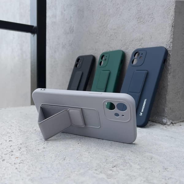 Wozinsky Kickstand Silicone Skal iPhone 11 Pro - Rosa