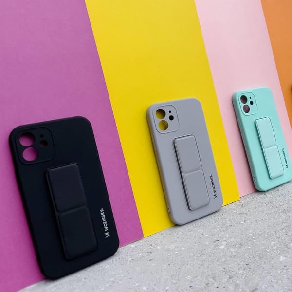 Wozinsky Kickstand Silicone Skal iPhone 11 Pro - Rosa