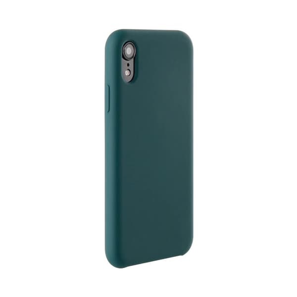 Vivanco Silkon Skal iPhone XR - Midnatt Grön
