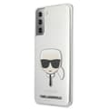 Miniatyrbild 2 av 7: Karl Lagerfeld Skal Samsung Galaxy S21 Plus Karl`s Head - Transparent