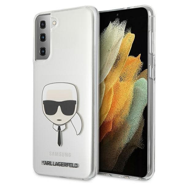 Karl Lagerfeld Skal Samsung Galaxy S21 Plus Karl`s Head - Transparent