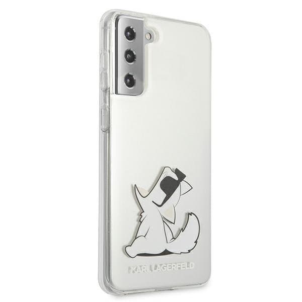 Karl Lagerfeld Skal Samsung Galaxy S21 Plus Choupette Fun - Transparent