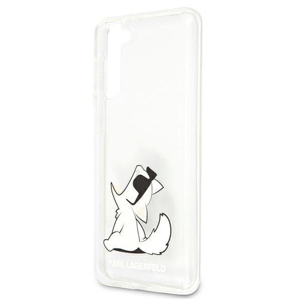 Karl Lagerfeld Skal Samsung Galaxy S21 Plus Choupette Fun - Transparent