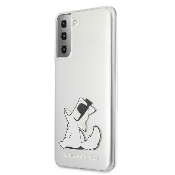 Karl Lagerfeld Skal Samsung Galaxy S21 Plus Choupette Fun - Transparent