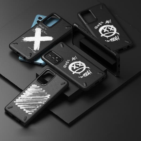 Ringke Skal Samsung Galaxy A72 4G - Svart Paint