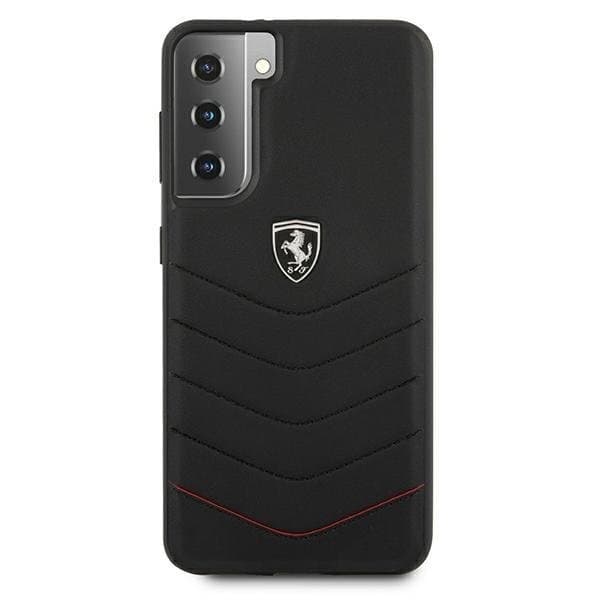 Ferrari Skal Galaxy S21 Off Track Quilted - Svart