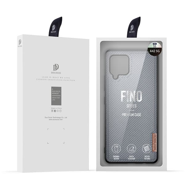 Dux Ducis Nylon Fino Mobilskal Samsung Galaxy A42 5G - Grå