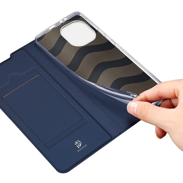 Dux Ducis Skin Series Plånboksfodral Xiaomi Mi 11 - Blå