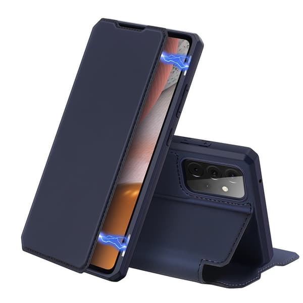 Dux Ducis Skin X Plånboksfodral Samsung Galaxy A72 4G - Blå