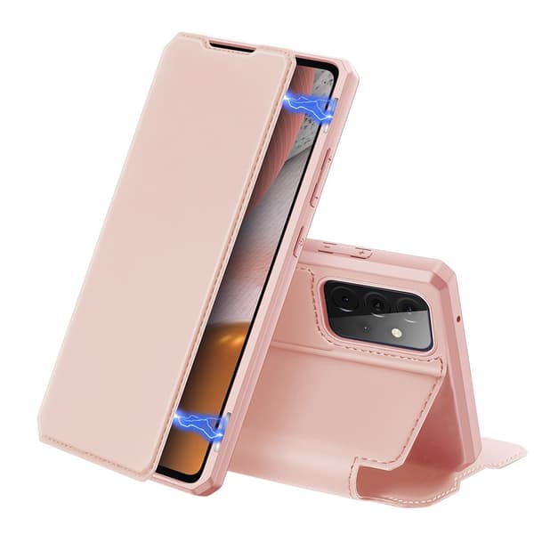 Dux Ducis Skin X Plånboksfodral Samsung Galaxy A72 4G - Rosa