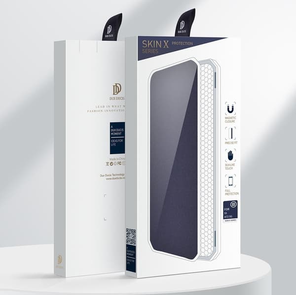 Dux Ducis Skin X Plånboksfodral  Samsung Galaxy A72 4G - Svart