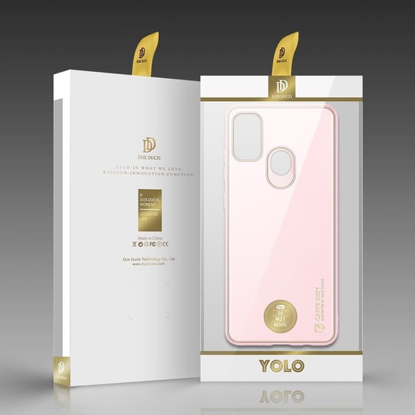 Dux Ducis Yolo Mobilskal Samsung Galaxy M30s - Rosa