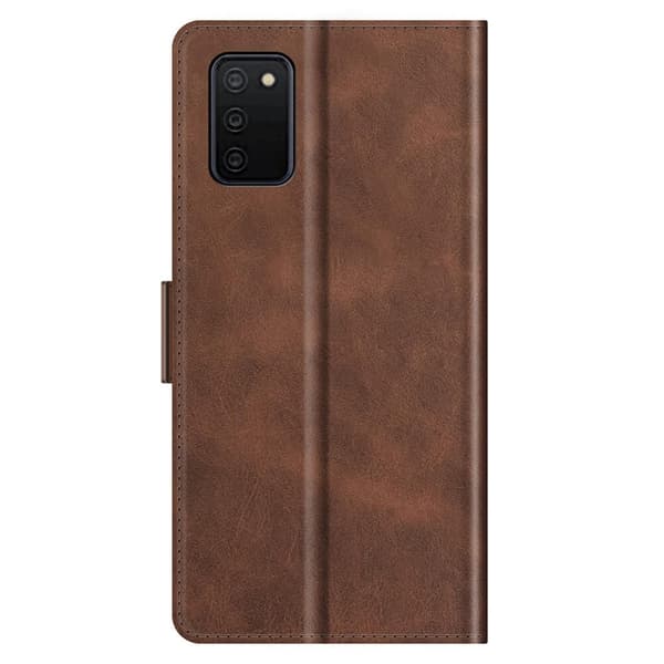 Flip Folio Plånboksfodral till Samsung Galaxy A03s - Coffee