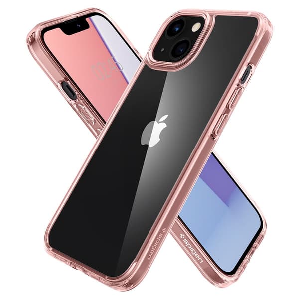 Spigen Ultra Hybrid iPhone 13 - Rosa Crystal