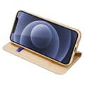 Miniatyrbild 4 av 11: Dux Ducis Skin Series Plånboksfodral iPhone 13 Mini - Gold