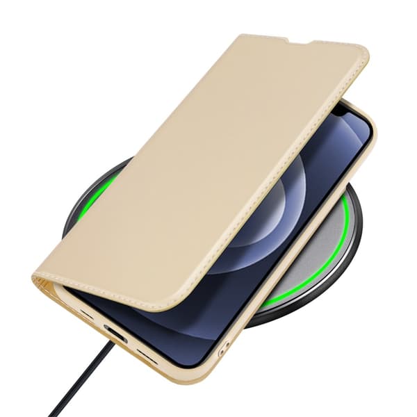 Dux Ducis Skin Series Plånboksfodral iPhone 13 Mini - Gold
