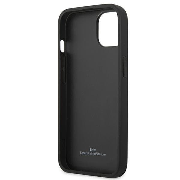 BMW Skal iPhone 13 mini Läder Curve Perforate - Röd