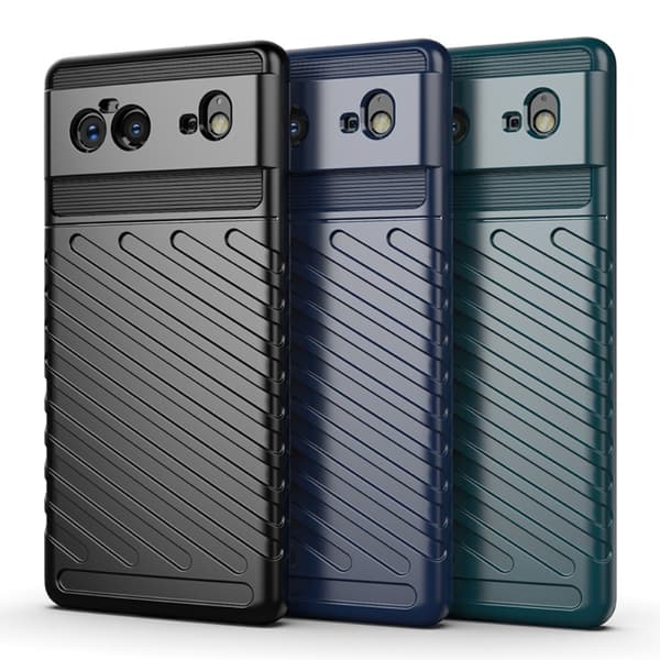 Thunder Twill Texture Skal Google Pixel 6 - Svart