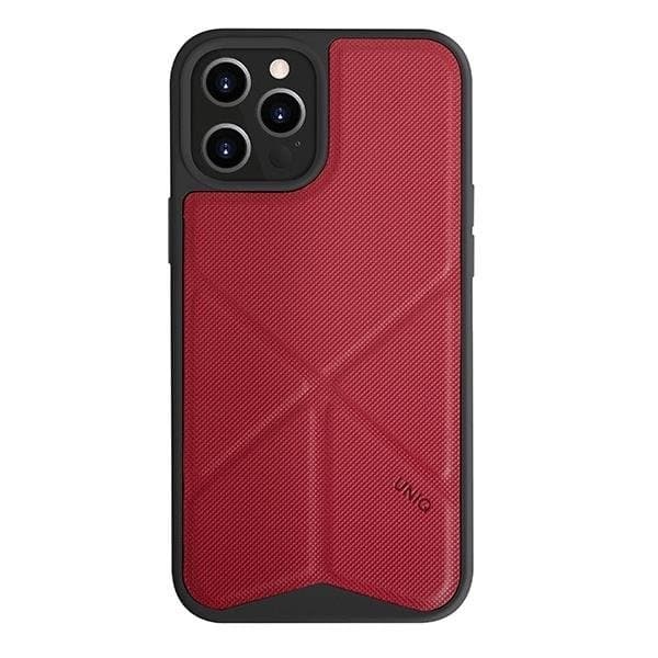 UNIQ Transforma Skal iPhone 12 / 12 Pro - Coral Röd