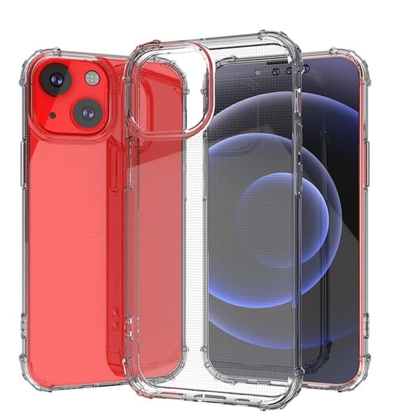 Mjukt Shockproof Skal iPhone 13 - Clear