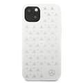Miniatyrbild 2 av 5: Mercedes Silver Stars Pattern Skal iPhone 13 - Vit