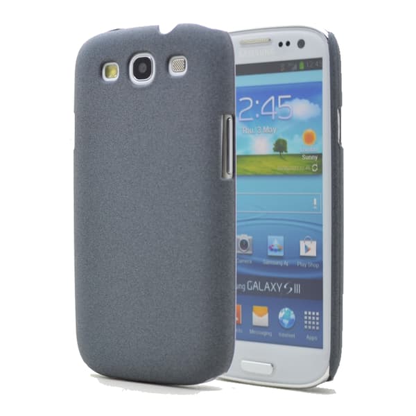 Baksidesskal till Samsung Galaxy S3 i9300 - Sand - Grå