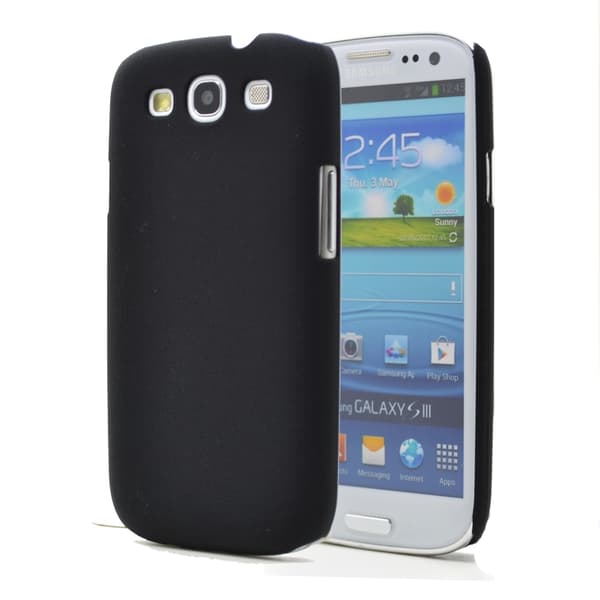 Baksidesskal till Samsung Galaxy S3 i9300 - Sand - Svart