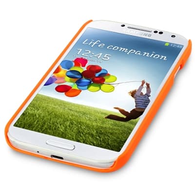 Baksidesskal till Samsung Galaxy S4 i9500 - Neon Orange