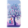 Miniatyrbillede 4 af 4: Plånboksfodral Samsung Galaxy A22 5G – Ugglor på Gunga